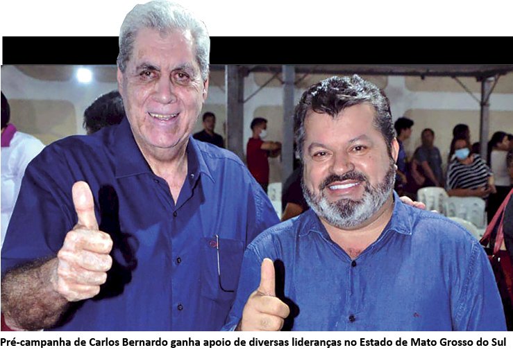 “Quero Carlos Bernardo nos representando em Brasília”, afirma André Puccinelli