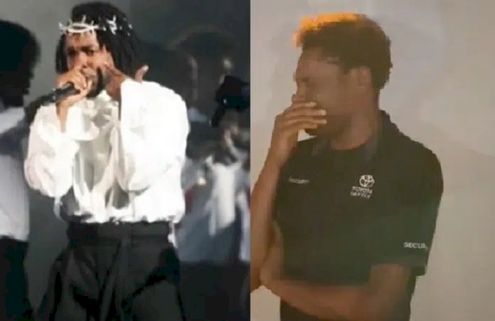 Kendrick Lamar leva segurança às lágrimas ao cantar “LOVE.” em show; vídeo