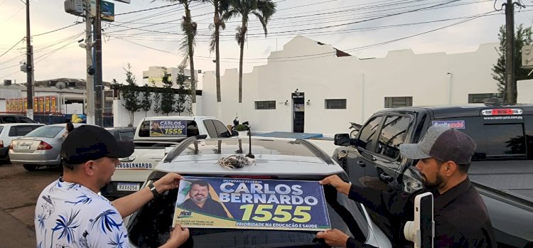 Carlos Bernardo inaugura comitê de campanha em Ponta Porã nesta quinta-feira
