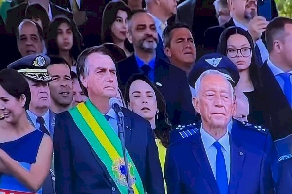 Ex-assessor de Cunha e Geddel no palanque com Bolsonaro no 7 de Setembro