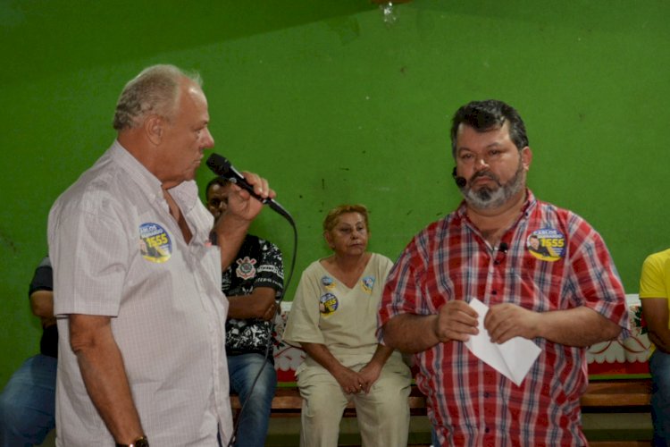 Carlos Bernardo reúne-se com apoiadores em Fátima do Sul