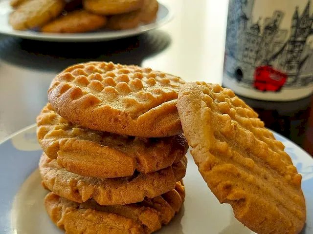 Cookies de amendoim fácil