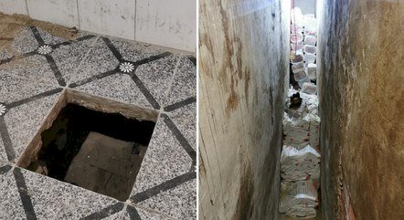 Bunker com duas toneladas de maconha é achado embaixo de cozinha em SP