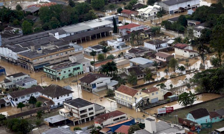 Santa Catarina permanece em alerta para temporais