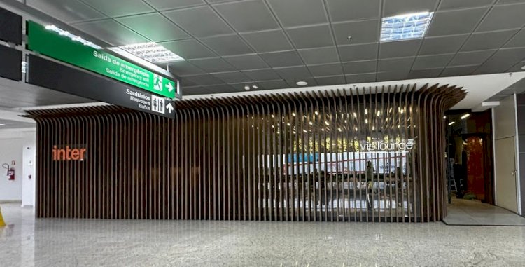 Inter inaugura sala VIP exclusiva no Aeroporto Internacional Afonso Pena em Curitiba