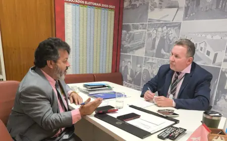 Reunião em Brasília define pautas estratégicas no gabinete do deputado Vander Loubet