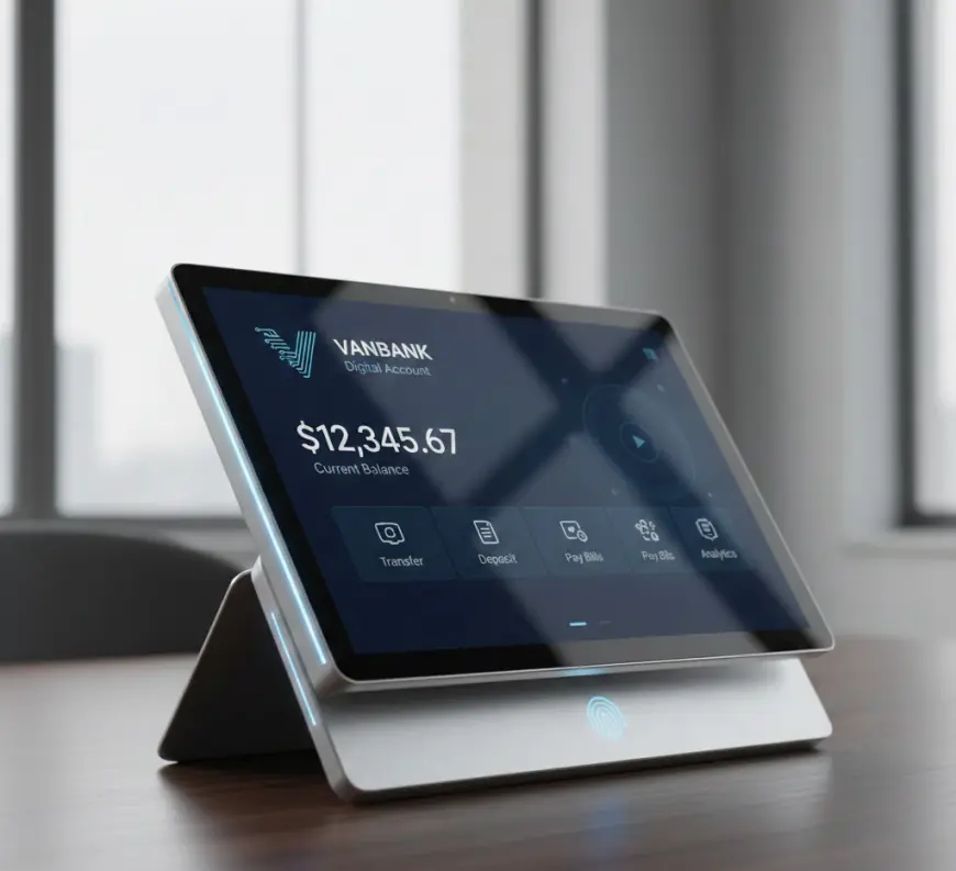 VANBANK: Conta digital inteligente para quem não tem tempo a perder. VANBANK, simples assim